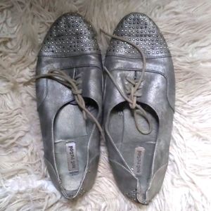 Beautiful silver flats